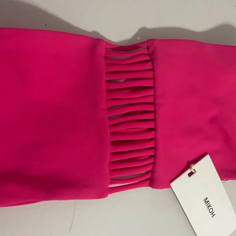 MIKOH Sunset Bandeau Bikini Top
